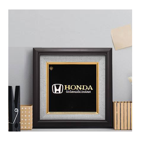 Tranh mạ vàng logo Honda