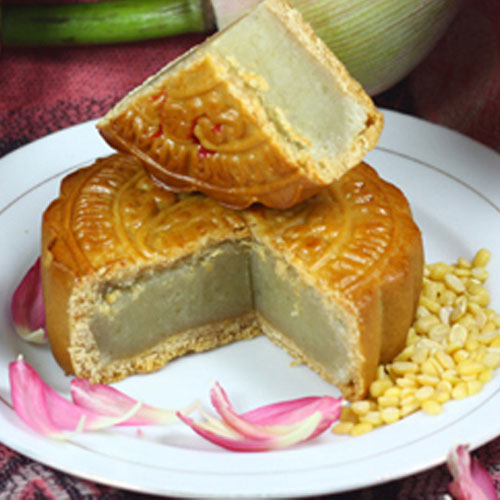Bánh trung thu Đồng Khánh ăn kiêng Đậu xanh hạt dưa 150g