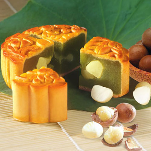 Bánh trung thu Đồng Khánh Hạt sen trà xanh Matcha 250g