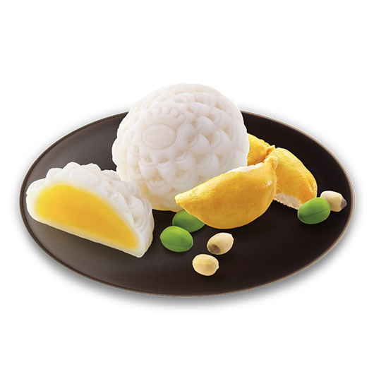 Bánh trung thu Kinh Đô dẻo Sầu riêng hạt sen 0 trứng 250g