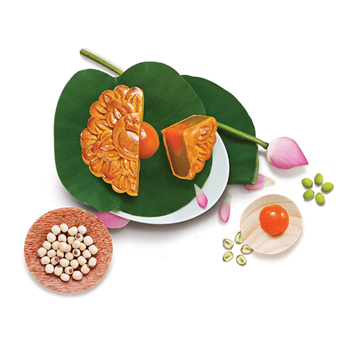Bánh trung thu Kinh Đô Hạt sen Trà xanh 2 trứng đặc biệt 230g