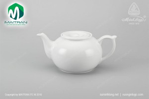 Bình trà + nắp vòi lên gốm sứ Minh Long Jasmine 1.1L