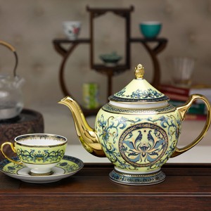 Bộ trà gốm sứ Minh Long