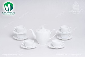 Bộ trà Daisy Trắng 0.45L