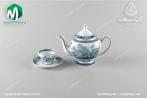 Bộ trà 0.8L Hồn quê