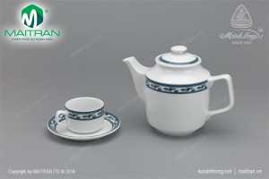 Bộ trà Jasmine Chim Lạc 1.1L