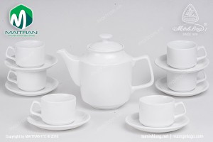 Bộ trà Jasmine trắng 1.1L