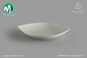 Dĩa oval bầu Gourmet Ly's Horeca 37 cm