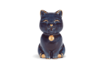Mèo Vạn Phúc 9.5 cm Hỏa biến xanh dương Trang trí vàng